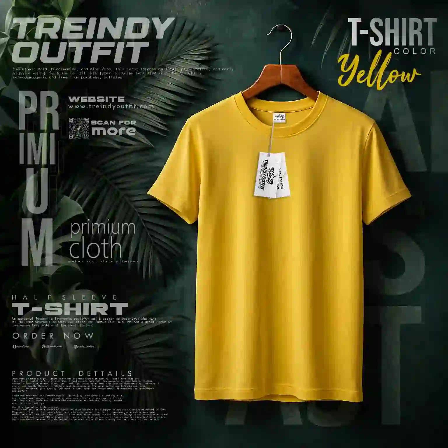 Sport's Half Sleeve T-Shi
